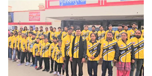 7वीं नेशनल सवात् चैंपियनशिप के लिए बिहार की टीम कोलकाता रवाना